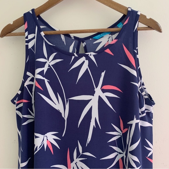 Tori Richard Bamboo Print A Line Dress - Picture 2 of 8